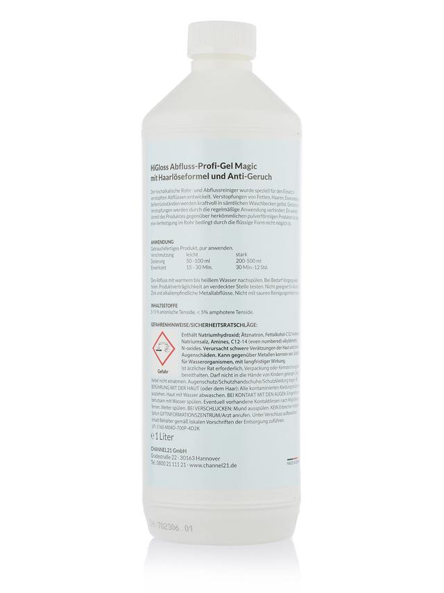 Produktbild von Abfluss Profi Gel Magic, 2x 1 l